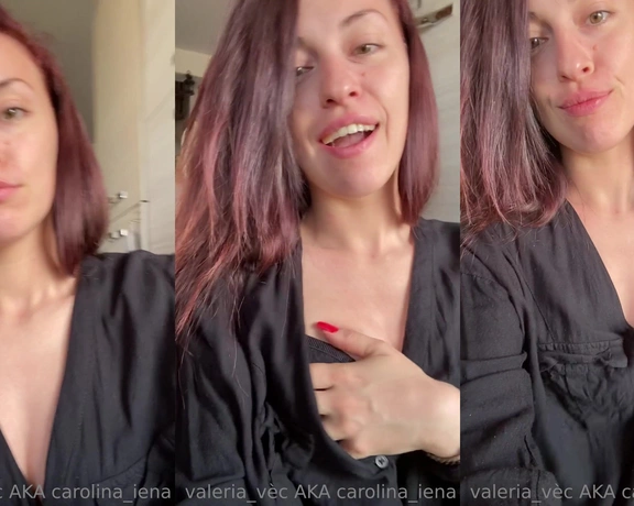 Carolina Iena aka carolinaiena - 06-13-2023 OnlyFans Video - Goodmorning  No makeup today