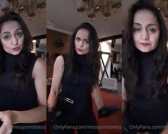 Miss Jo Mistress aka missjomistress - 12-12-2020 OnlyFans Video - Slaves are always late