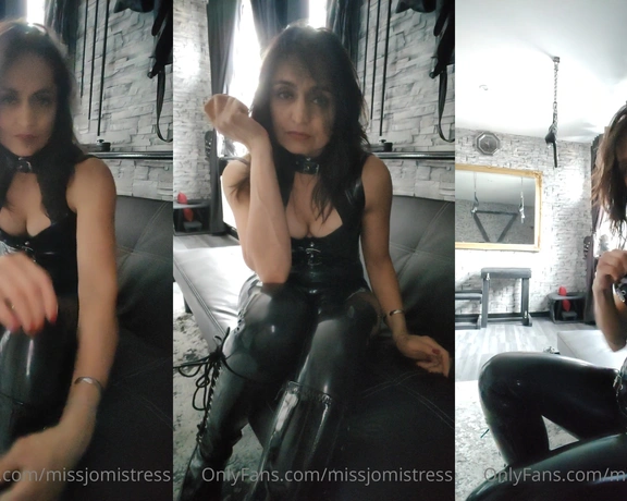 Miss Jo Mistress aka missjomistress - 07-27-2023 OnlyFans Video - For all my latex lovers