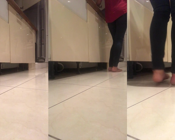 Feetwonders aka feetwonders - 09-14-2018 OnlyFans Video - Kitchen humiliation