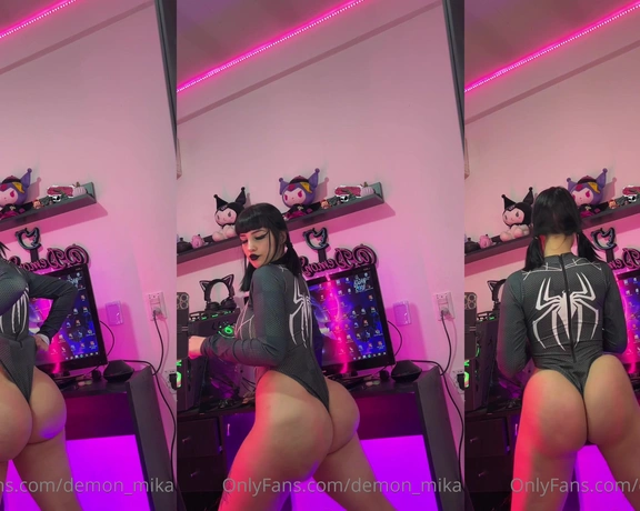 Demon Mika aka demon_mika - 07-28-2023 OnlyFans Video - Te gusta mi nuevo traje  Do you like my new outfit