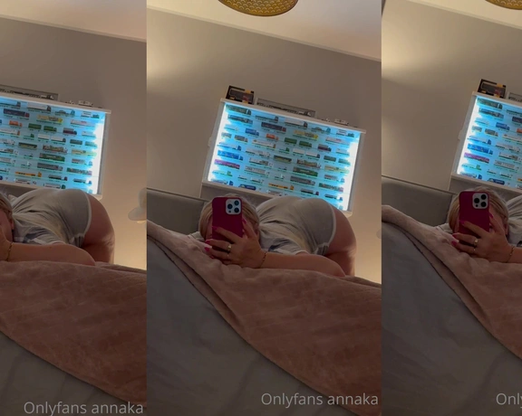 Style By Anna aka style_byanna - 06-19-2023 OnlyFans Video - I was thinking my ass looks good from that angle