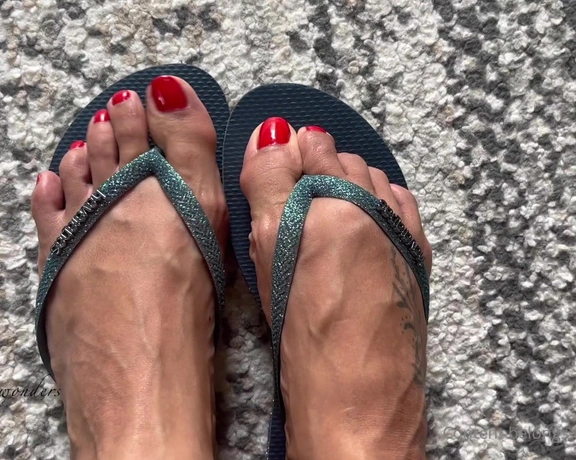 Feetwonders aka feetwonders - 10-12-2023 OnlyFans Video - Fun fact_ when the weather is very warm, my feet get really veiny