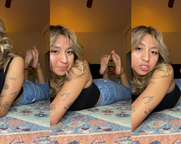 Asian Smart Soles aka asiansmartsoles - 05-10-2023 OnlyFans Video - i caught you staring at my soles  ive never known someone who had a foot