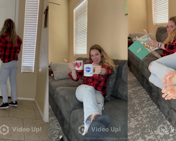 Thehappy_soles aka thehappy_soles - 10-17-2023 OnlyFans Video - Another collab Babysitter is back  Sock shoe removal TONS of poses Black ankle Nike socks