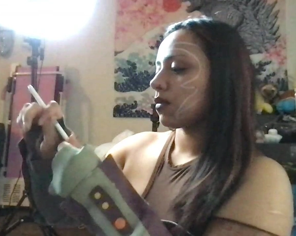 Princess Nixlynka aka nixlynka - 05-04-2023 OnlyFans Video - Stream started at 05042023 0344 pm Ahsoka Tano cosplay BTS GRWM if we reach tip goal