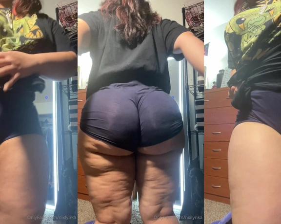 Princess Nixlynka aka nixlynka - 03-14-2024 OnlyFans Video - My booty is getting so big daddy