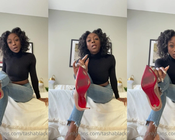 Tasha Black aka tashablack - 03-08-2021 OnlyFans Video - Foot fetish task for you baby