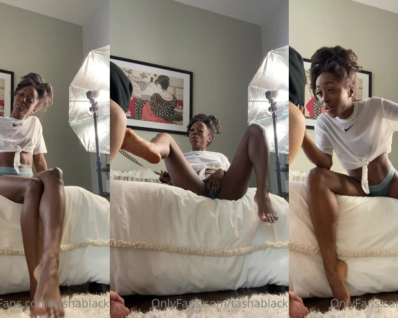 Tasha Black aka tashablack - 03-08-2021 OnlyFans Video - Youre my foot bitch tonight Go watch the full video in your dm if you want