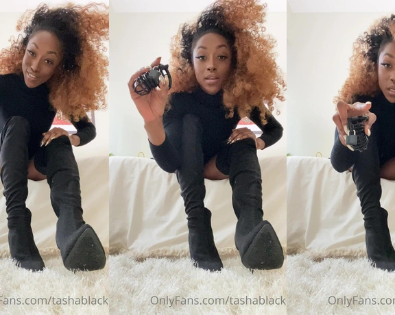 Tasha Black aka tashablack - 02-22-2021 OnlyFans Video - No jizzing, follow this task