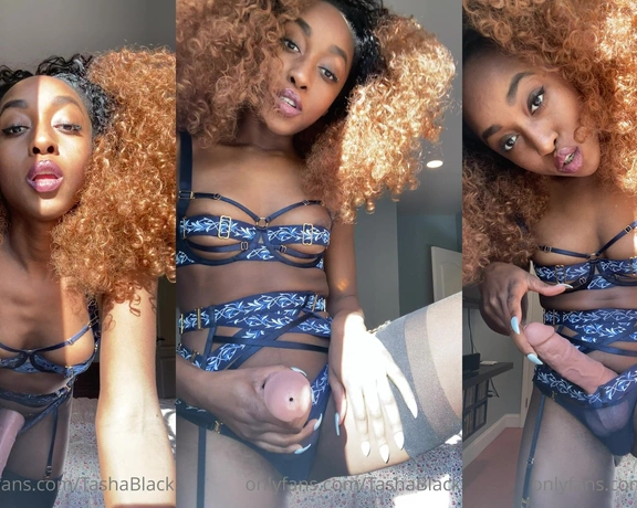 Tasha Black aka tashablack - 05-13-2020 OnlyFans Video - Tip me and Ill send you a nude strapon joi clip