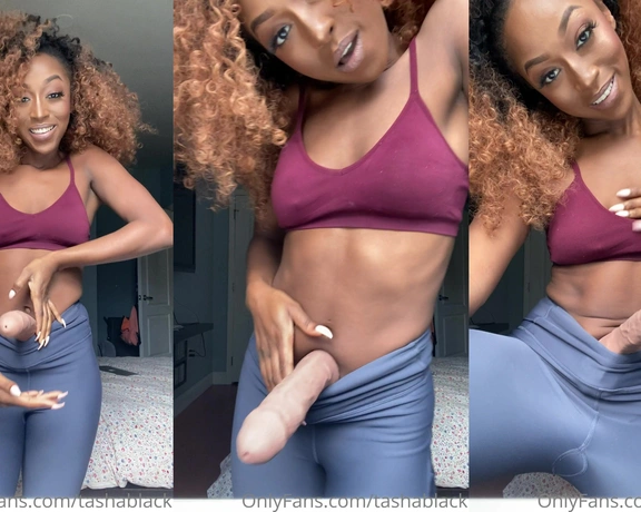 Tasha Black aka tashablack - 08-26-2020 OnlyFans Video - My dick is so hard, and I want you to take it all for me Tip