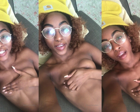 Tasha Black aka tashablack - 11-21-2019 OnlyFans Video - Im going to get you addicted my tits