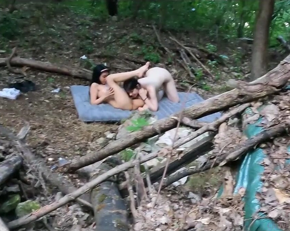 Dollscult aka dollscult - 04-03-2022 OnlyFans Video - Lesbian sex in the woods_m0qz