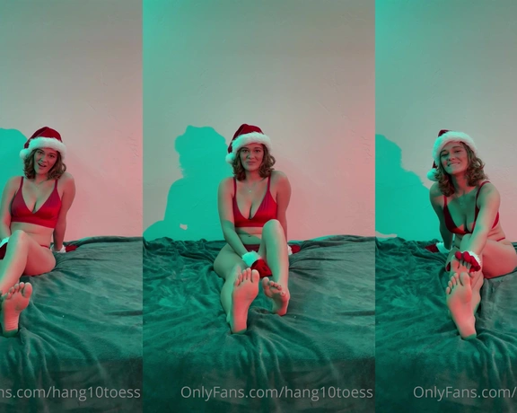 Linzi Little aka hang10toess - 12-22-2022 OnlyFans Video - Have you been a good boy this year If you have, this is for you