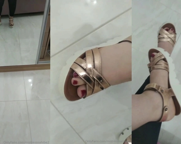 MISTRESS MERVE aka mistresssahibe2 - 12-07-2024 OnlyFans Video - Shoe cleaning_ev21