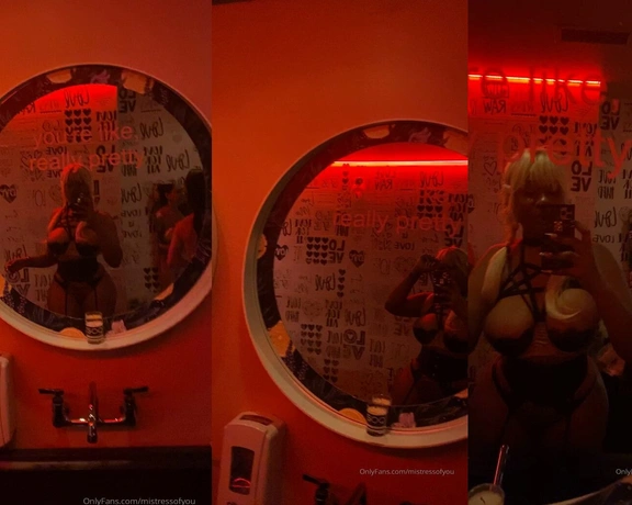 Mistress Mystique aka iwantmystique - 11-25-2019 OnlyFans Video - Youre like, really pretty live from the girls bathroom