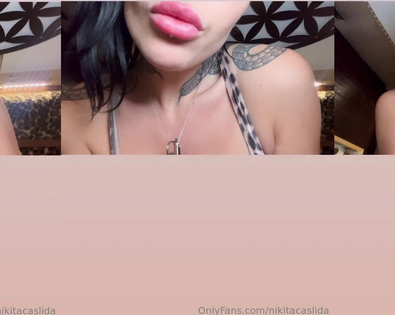 Goddess Nikita aka nikitacaslida - 10-25-2023 OnlyFans Video - Drink up for me bitch