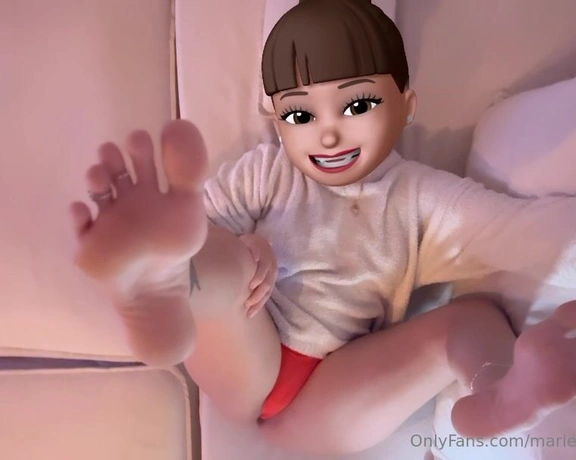 Mariefrenchfeetgirl aka mariefrenchfeetgirl - 01-18-2024 OnlyFans Video - Wana suck