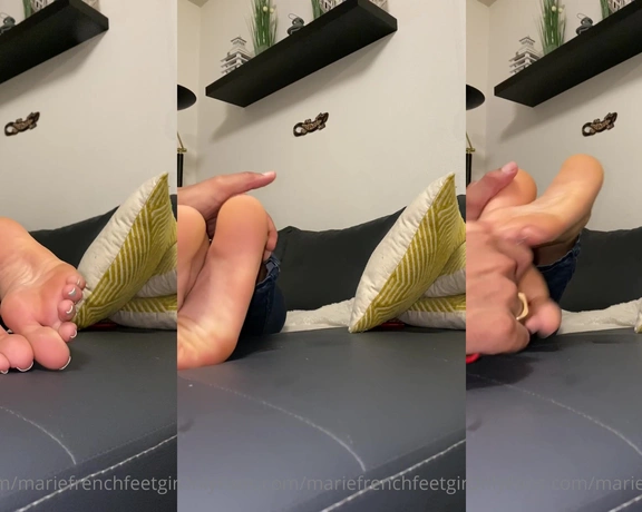 Mariefrenchfeetgirl aka mariefrenchfeetgirl - 09-01-2020 OnlyFans Video - Ohhhh no i hâte tickling