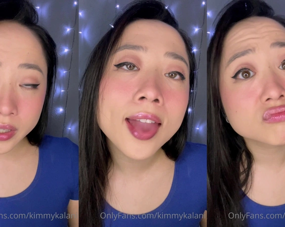 Kimmy Kalani aka kimmykalani - 08-18-2022 OnlyFans Video - Do you like the sassyfemdom Kimmy  Hurry up and come on my tongue already