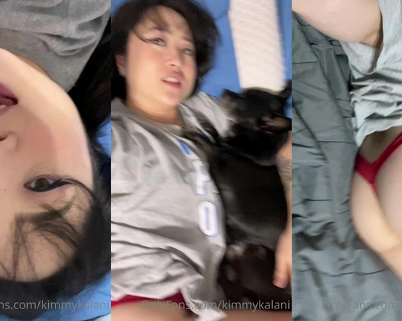 Kimmy Kalani aka kimmykalani - 08-11-2023 OnlyFans Video - Happy Friday hehe its time for our afternoon nap  Im taking a mini break this