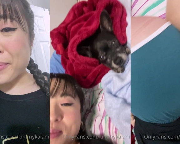 Kimmy Kalani aka kimmykalani - 07-24-2023 OnlyFans Video - Theres two cutie patooties that need your cuddles  hehe hope your Monday is going well