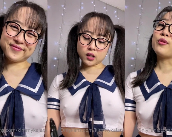 Kimmy Kalani aka kimmykalani - 08-07-2023 OnlyFans Video - Your favorite cutie classmate is having some trouble with her school work