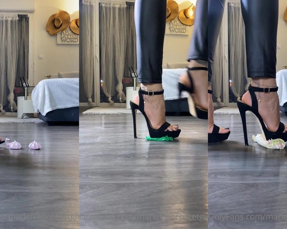 Mariefrenchfeetgirl aka mariefrenchfeetgirl - 11-20-2020 OnlyFans Video - ONE _gt  in heels