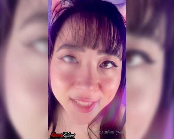 Kimmy Kalani aka kimmykalani - 01-13-2025 OnlyFans Video - Pretty Kitty Serves to Lick Her Yummy Master _ASMR Lens LickingYour sweet kitty loves to lick