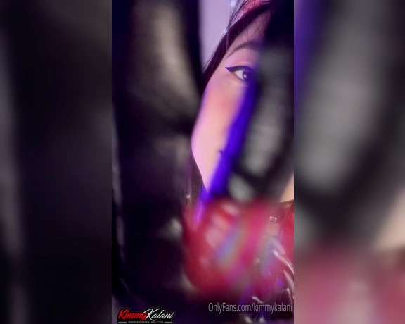 Kimmy Kalani aka kimmykalani - 01-13-2025 OnlyFans Video - Pretty Kitty Serves to Lick Her Yummy Master _ASMR Lens LickingYour sweet kitty loves to lick