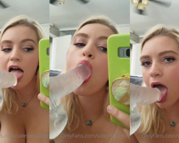 Valerie Bardot aka valeriebardot - 09-18-2021 OnlyFans Video - What can I say Im a sucker