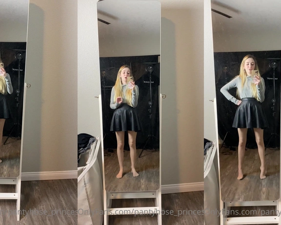 Blonde Amour99 aka pantyhose_princess99 - 04-29-2021 OnlyFans Video - Outfit of the day video_0hpb