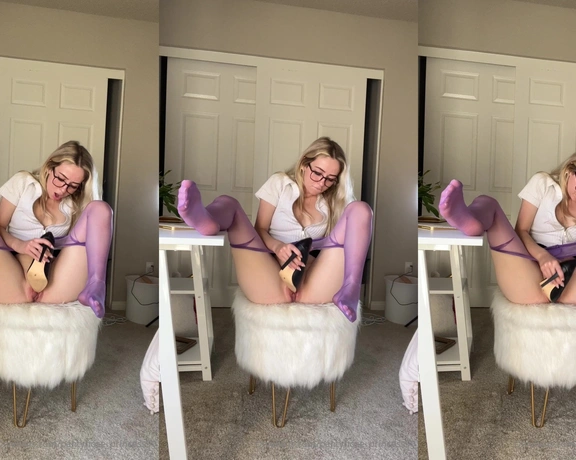 Blonde Amour99 aka pantyhose_princess99 - 06-28-2024 OnlyFans Video - Your turn