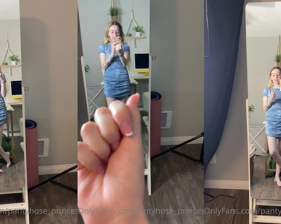 Blonde Amour99 aka pantyhose_princess99 - 08-08-2021 OnlyFans Video - No more nail polish for a few weeks My nails really need a break