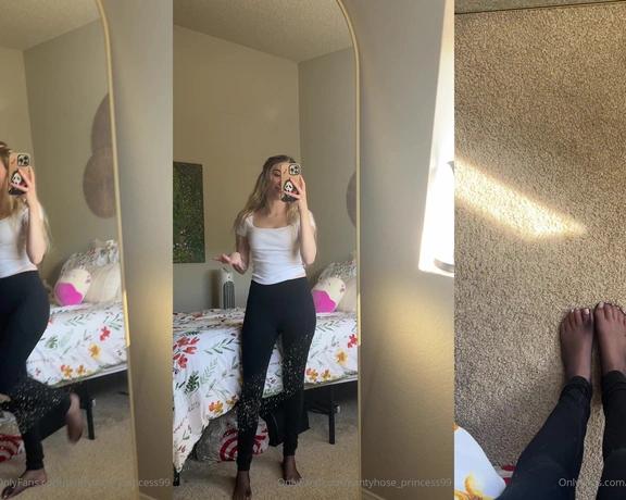 Blonde Amour99 aka pantyhose_princess99 - 08-20-2024 OnlyFans Video - Outfit of the day_skc1