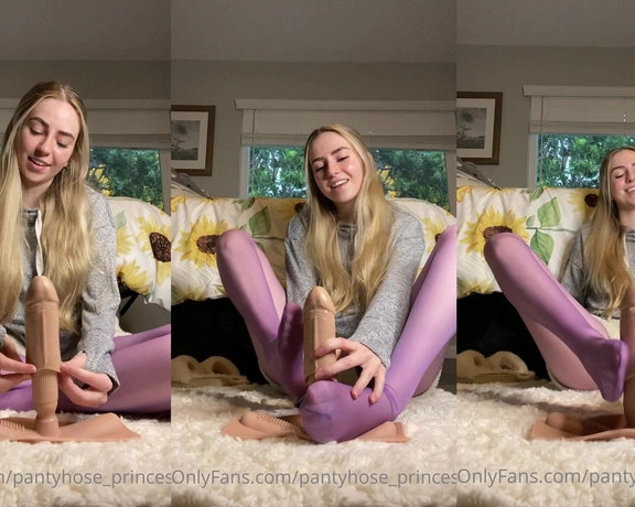 Blonde Amour99 aka pantyhose_princess99 - 10-20-2021 OnlyFans Video - Anyone want a turn