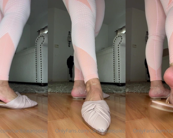 CaribbeanSolez aka caribbeansolez - 03-08-2023 OnlyFans Video - I sold most of my flats  so a special someone got these for me