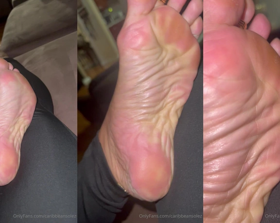 CaribbeanSolez aka caribbeansolez - 09-22-2023 OnlyFans Video - Relaxinggoodnight feet