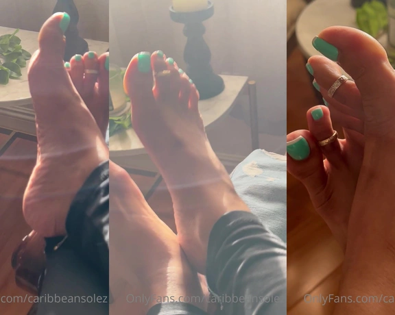 CaribbeanSolez aka caribbeansolez - 03-28-2023 OnlyFans Video - Happy Toesday my Loves on this beautiful  day