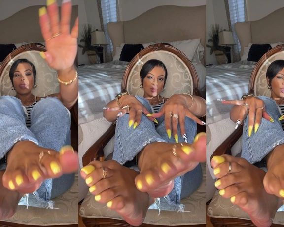 CaribbeanSolez aka caribbeansolez - 04-29-2024 OnlyFans Video - Mellow Yellow