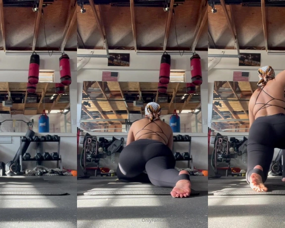 CaribbeanSolez aka caribbeansolez - 03-13-2024 OnlyFans Video - Getting it my last stretching and workout before vacation