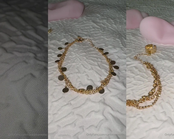 CaribbeanSolez aka caribbeansolez - 09-03-2024 OnlyFans Video - Cant wait to show you all my new jewelry