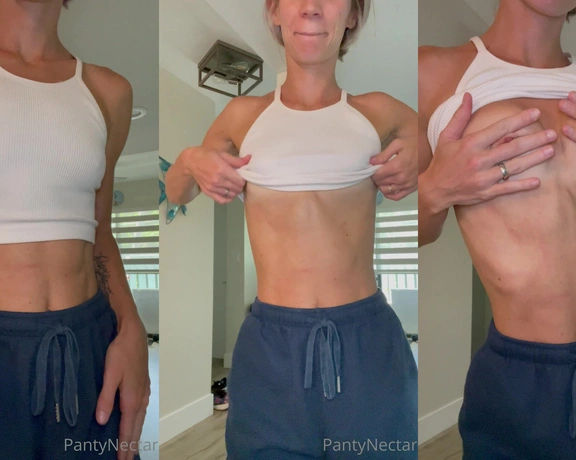 PantyNectar aka pantynectar - 06-18-2022 OnlyFans Video - Cleaning but took a break to show you my tits