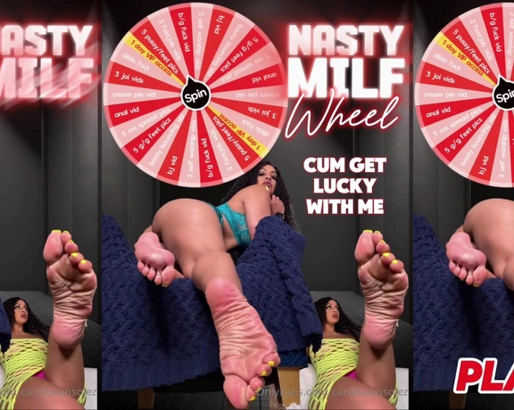 CaribbeanSolez aka caribbeansolez - 09-17-2024 OnlyFans Video - NAUGHTY MILF WHEEL  GUARANTEED WIN EVERY SPIN  BALL DRAINING PRIZES AWAIT  NEW