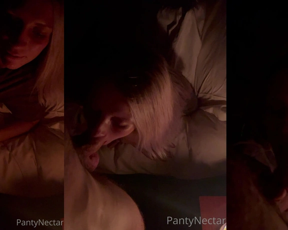 PantyNectar aka pantynectar - 08-26-2022 OnlyFans Video - Sucking mrpnectar dick by candlelight  How romantic