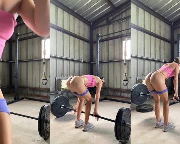 PantyNectar aka pantynectar - 07-20-2024 OnlyFans Video - Hows the form on my deadlifts_tzu8