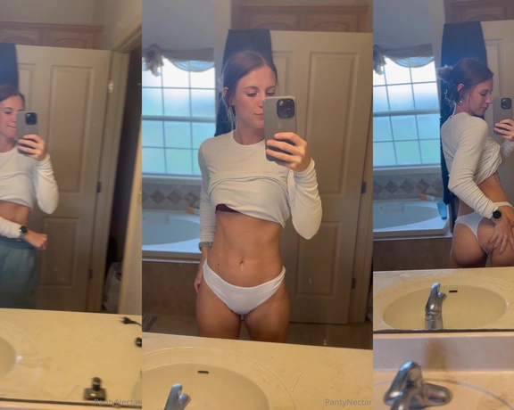 PantyNectar aka pantynectar - 09-04-2024 OnlyFans Video - White innocent panties