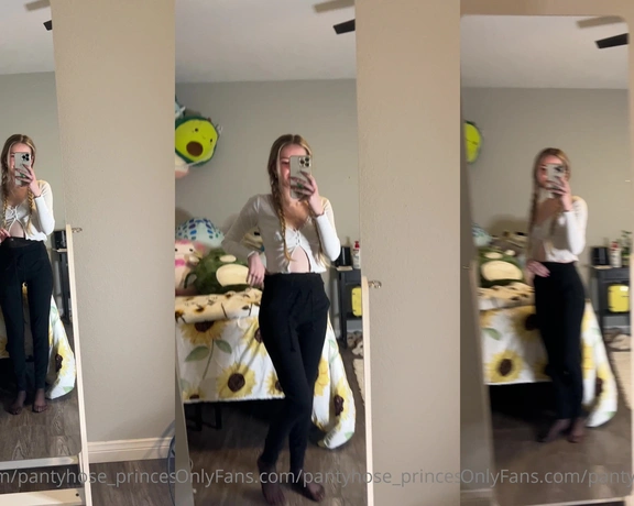 Blonde Amour99 aka pantyhose_princess99 - 03-27-2022 OnlyFans Video - Switched to some sweats