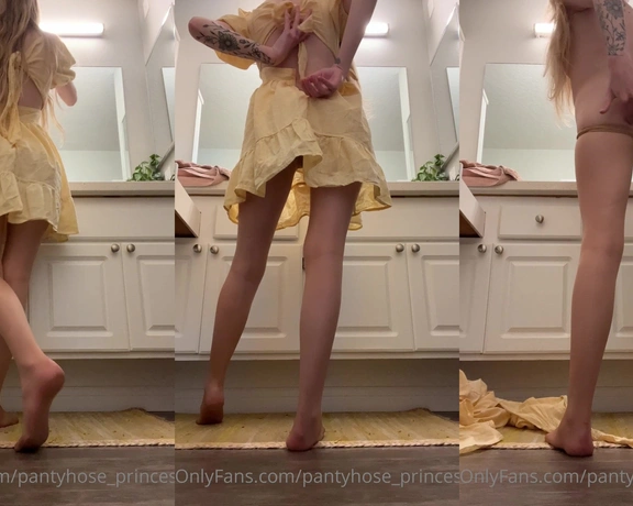 Blonde Amour99 aka pantyhose_princess99 - 04-19-2022 OnlyFans Video - Since you seem to like this angle